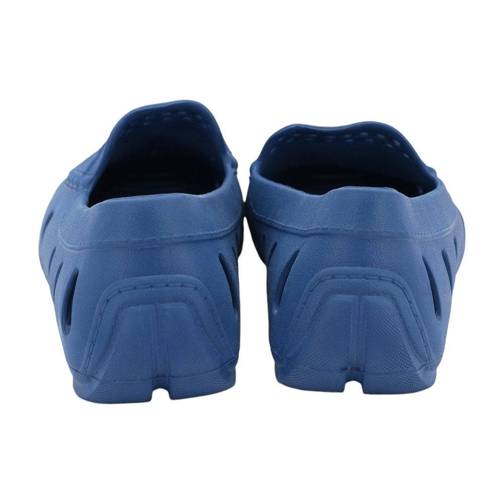 Blue Slip-On Dress Shoes