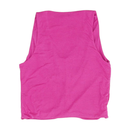 Pink Cropped Blouse