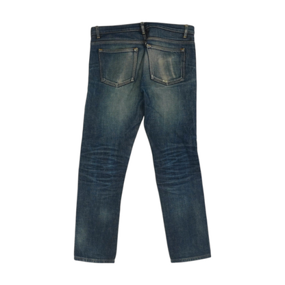 Navy Straight Jeans