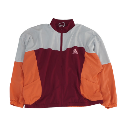 Coral Color Block Active Jacket