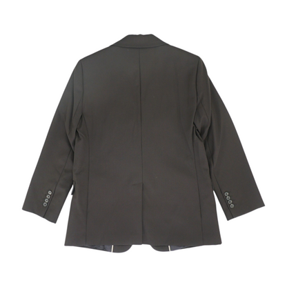 Brown Solid Blazer