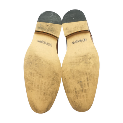 Brown Lace-Up Dress Shoes