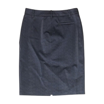 Navy Midi Skirt