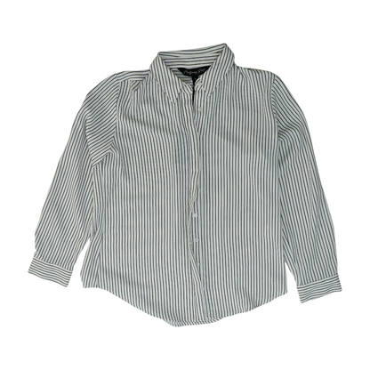 White Striped Button Down