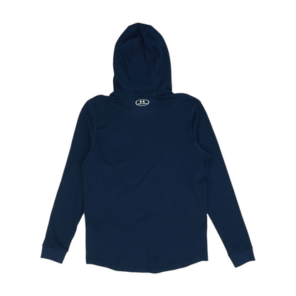 Navy Solid Hoodie Pullover