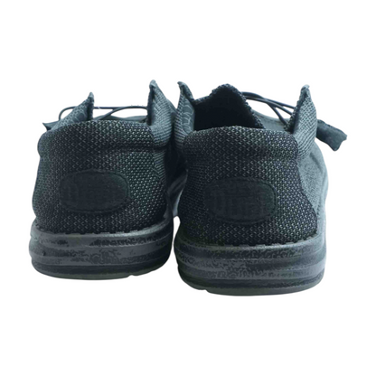 Black Slip-On Casual Shoes