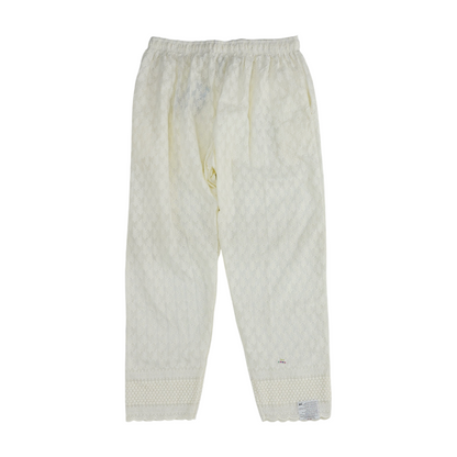 Ivory Plus Print Regular Pants