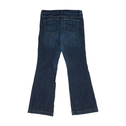 Blue Bootcut Jeans