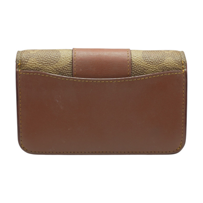 Brown Card Case Wallet