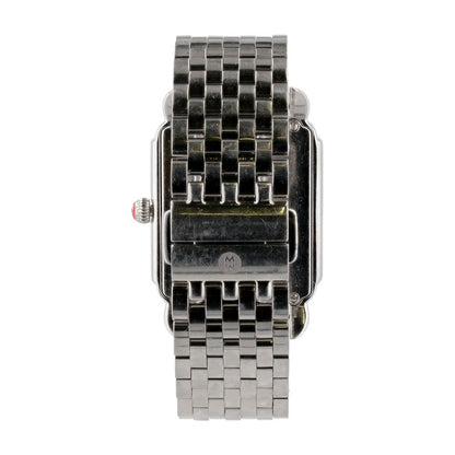 Women's Deco II Stainless Steel Diamond Frame Watch