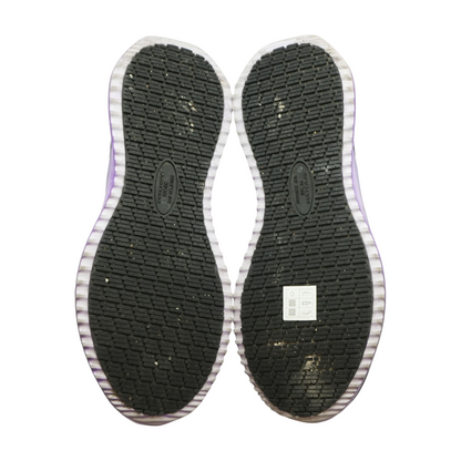 Purple Low-Top Athletic Shoes