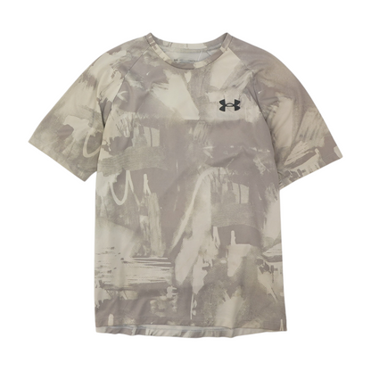 Gray Print Active T-Shirt
