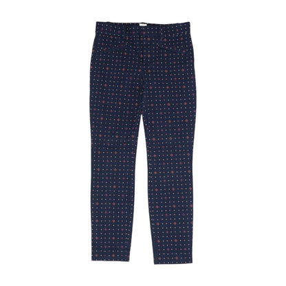Navy Polka Dot Chino Pants