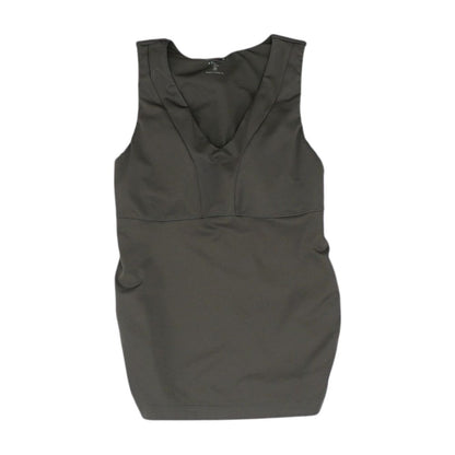 Green Solid Sports Bra