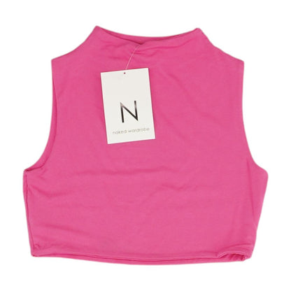 Pink Cropped Tank