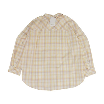 Yellow Plaid Button Down