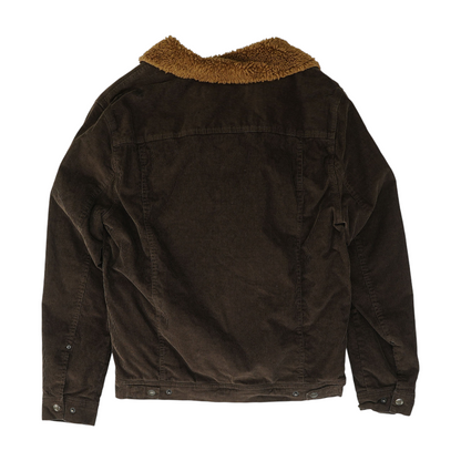 Brown Solid Jacket