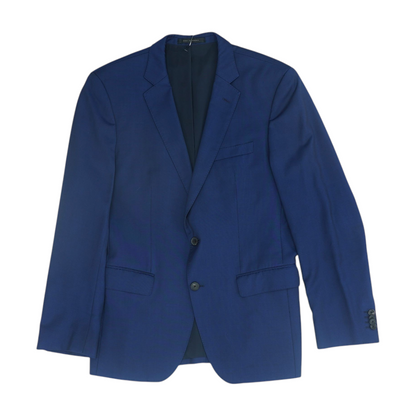 Blue Solid Sport Coat
