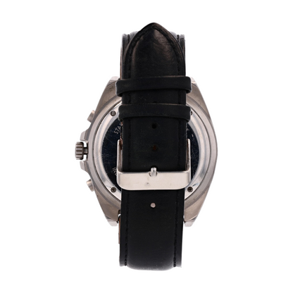Compass Stainless Steel Watch