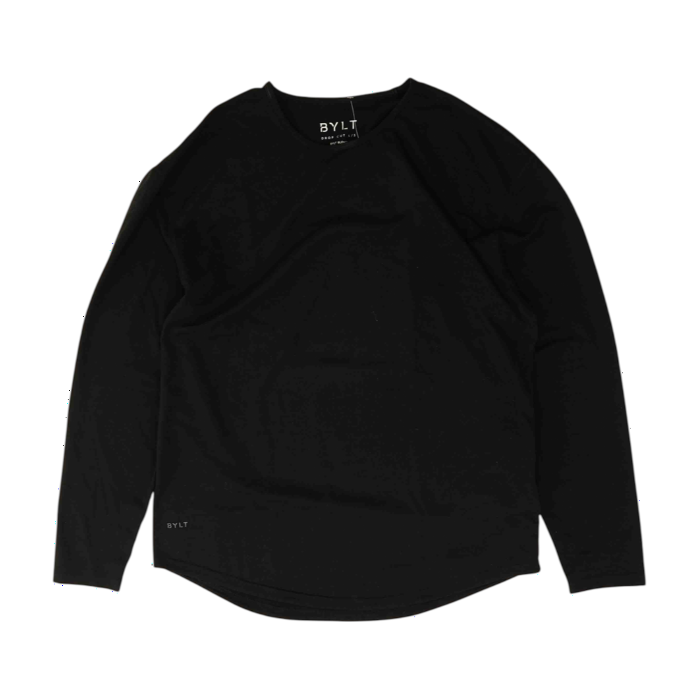 Black Solid T-Shirt