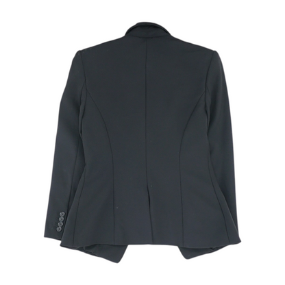 Black Solid Blazer