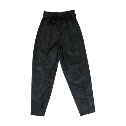Black Solid Dress Pants
