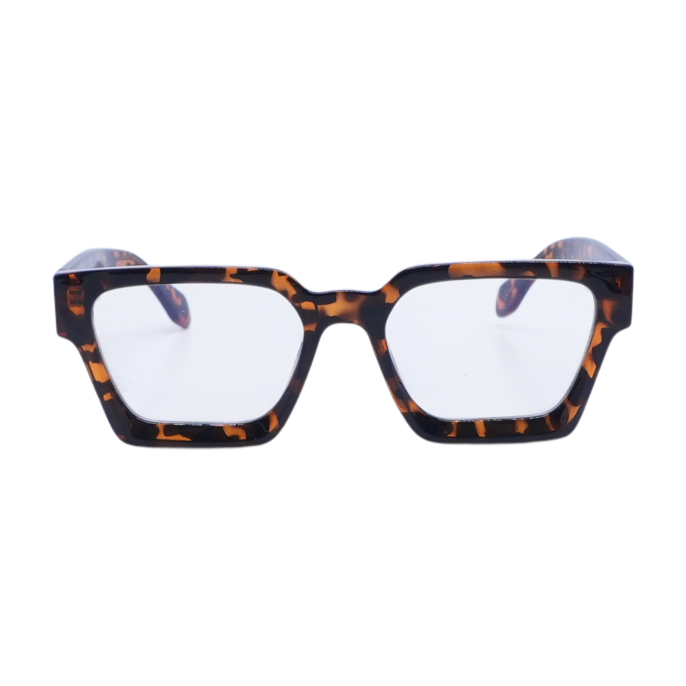 Tortoise River Square Prescription Eyewear