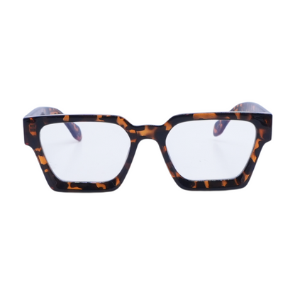 Tortoise River Square Prescription Eyewear