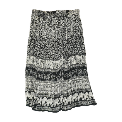 Black Floral Cover-Up