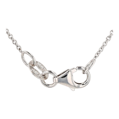 2 1/5 ctw 14K White Gold Diamond Pendant Necklace