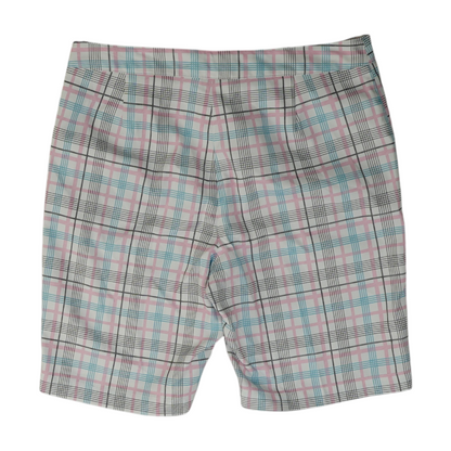 Pink Plaid Active Shorts