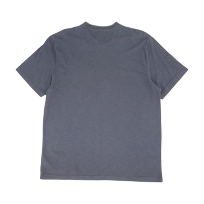 Navy Solid Henley T-Shirt