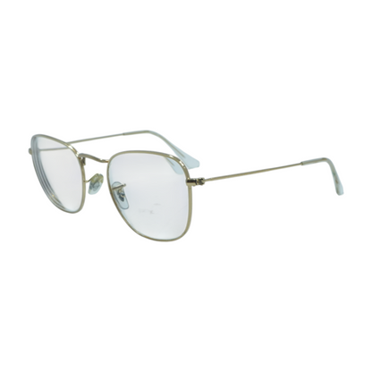 Gold FRANK Square Prescription Eyewear