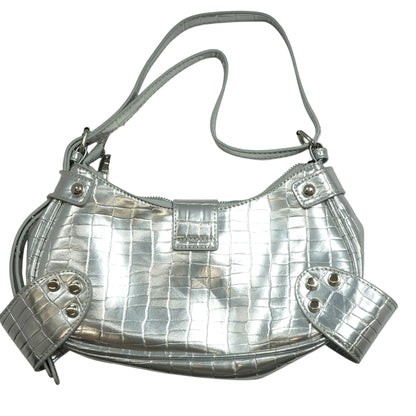 Silver Shoulder Bag