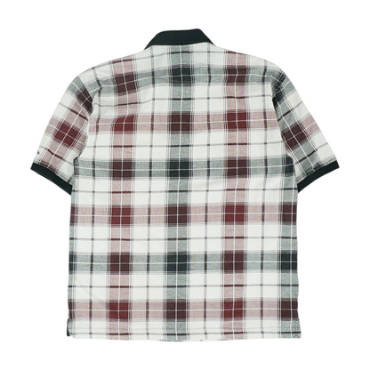 Multi Plaid Short Sleeve Polo
