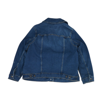 Blue Plus Solid Denim Jacket