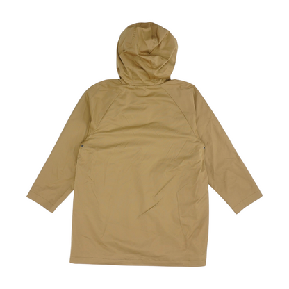 Khaki Solid Rain Jacket