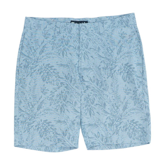 Gray Tropical Chino Shorts