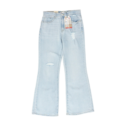 Blue Solid Jeans