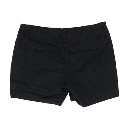 Black Solid Chino Shorts