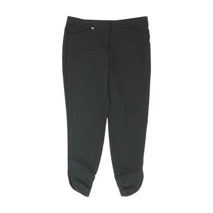 Black Solid Dress Pants