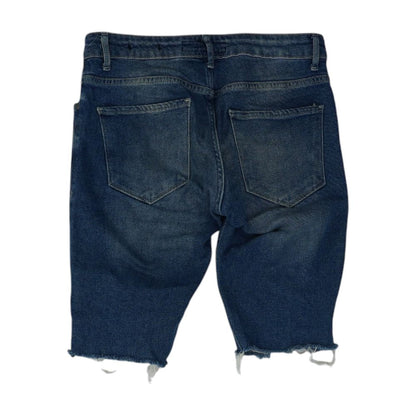 Blue Denim Shorts