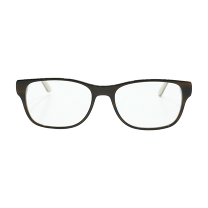 Brown Rectangle Prescription Eyewear