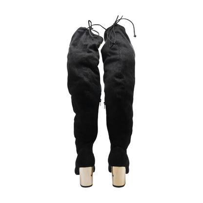 Black Over-the-Knee Boots