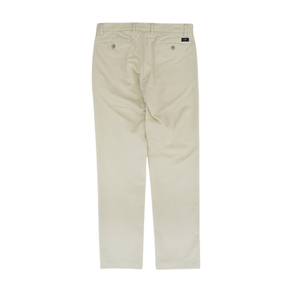 Beige Regular Pants