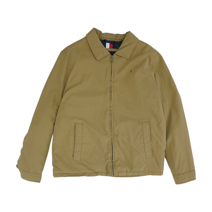 Khaki Solid Jacket