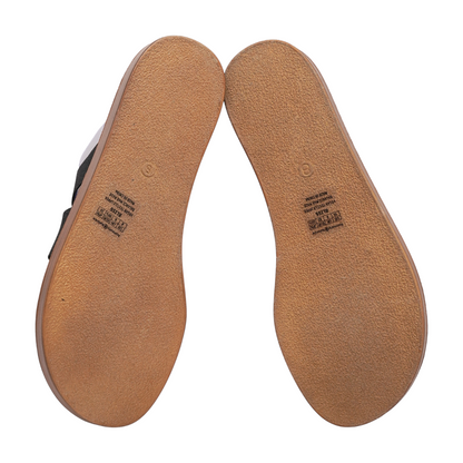 Black Flat Sandals