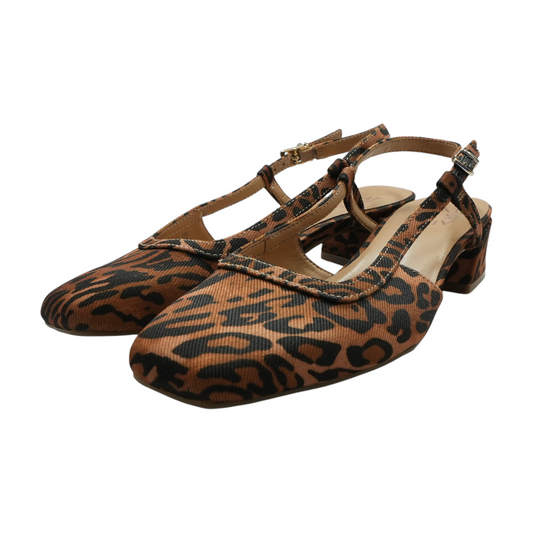 Brown Block Heels