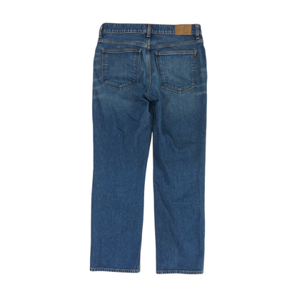 Blue Petite Straight Jeans