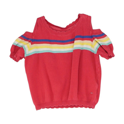 Pink Striped Sweater